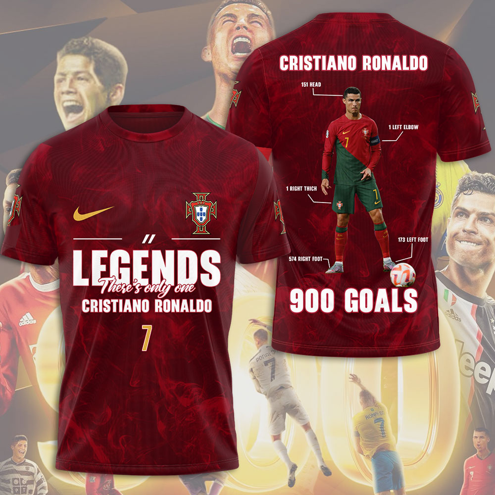 Cristiano Ronaldo X Portugal National Football Team 3D Shirt Hoodie Apparel