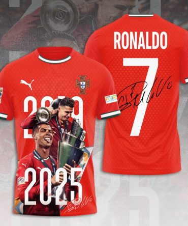 Portugal National Football Team X Cr7 3D Shirt Hoodie Apparel