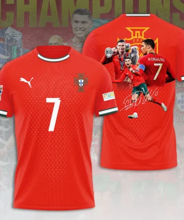 Portugal National Football Team X Cr7 3D Shirt Hoodie Apparel