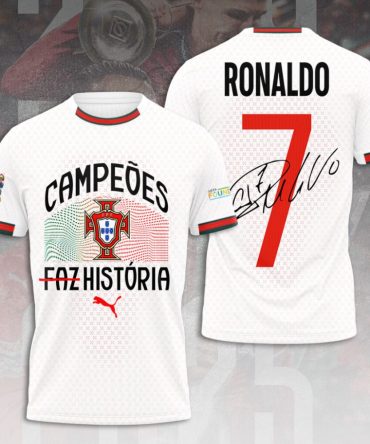 Portugal National Football Team X Cr7 3D Shirt Hoodie Apparel