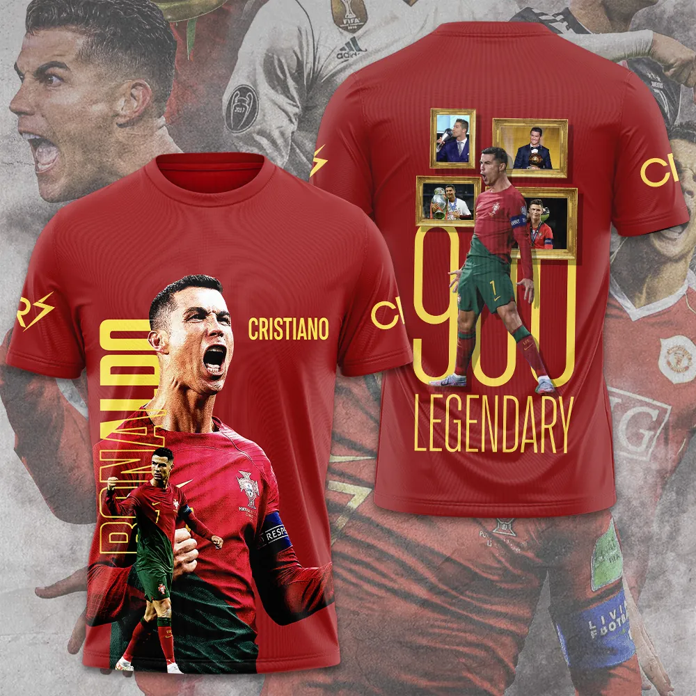 Cristiano Ronaldo X Portugal National Football Team 3D Shirt Hoodie Apparel