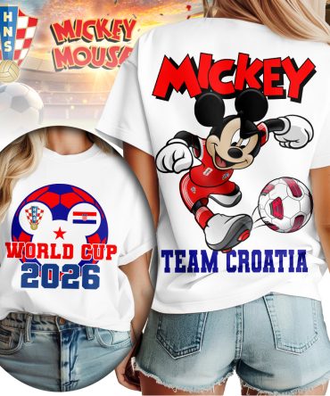 Croatia , Premium Wc26 Mickey Women Shirt