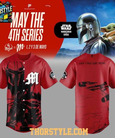 Diablos Rojos Del Mexico Star Wars Night 2026 Personalized Baseball Jersey Red