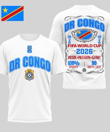Dr Congo , Premium Wc26 Pride Passion Glory 3D Shirt