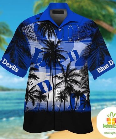 Duke Blue Devils Hawaiian Shirt Tropical Aloha Shirts