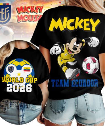 Ecuador , Premium Wc26 Mickey Women Shirt