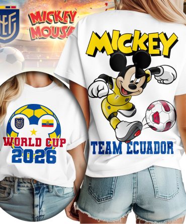 Ecuador , Premium Wc26 Mickey Women Shirt