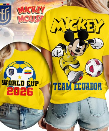 Ecuador , Premium Wc26 Mickey Women Shirt