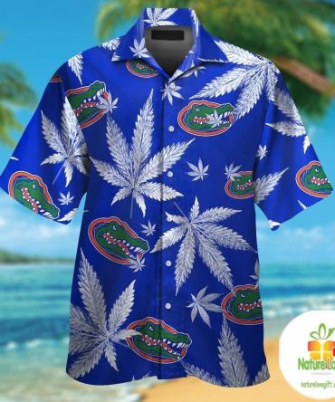 Florida Gators Hawaiian Shirt Short Sleeve Aloha Button Up Shirts