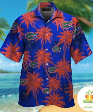 Florida Gators Hawaiian Shirt Short Sleeve Aloha Button Up Ver014