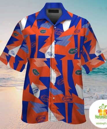 Florida Gators Hawaiian Shirt Short Sleeve Aloha Button Up Ver017