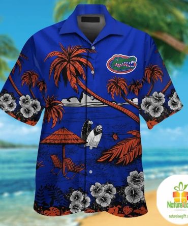 Florida Gators Hawaiian Shirt Short Sleeve Aloha Button Up Ver05