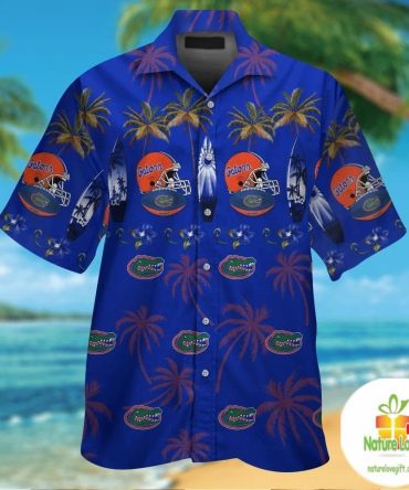 Florida Gators Hawaiian Shirt Short Sleeve Aloha Button Up Ver07