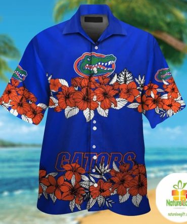 Florida Gators Hawaiian Shirt Short Sleeve Aloha Button Up Ver08