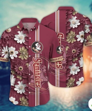 Florida State Seminoles Ncaa Hawaiian Shirt Scorching Aloha Design