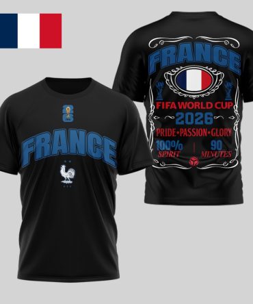 France , Premium Wc26 Pride Passion Glory 3D Shirt