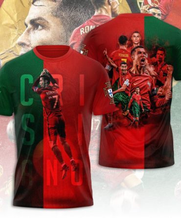 Portugal National Football Team X Cr7 3D Shirt Hoodie Apparel