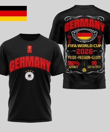 Germany , Premium Wc26 Pride Passion Glory 3D Shirt