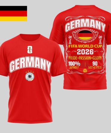 Germany , Premium Wc26 Pride Passion Glory 3D Shirt