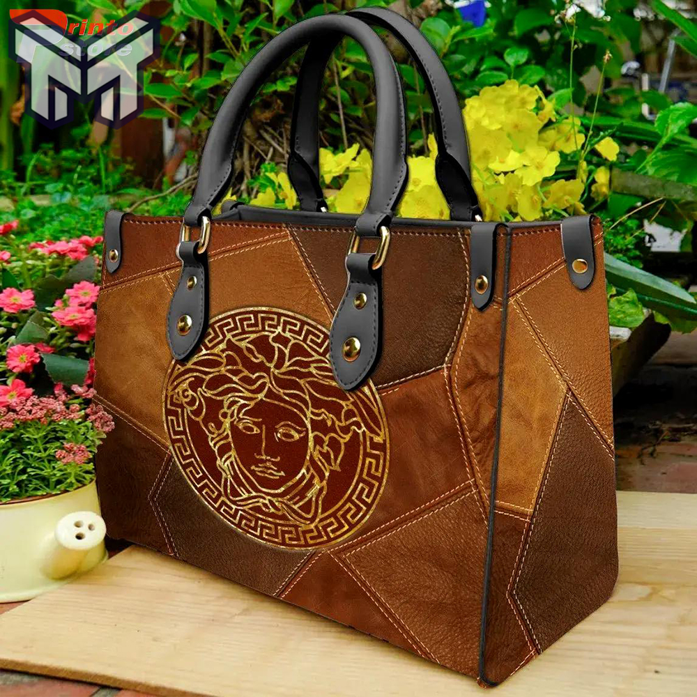 Gianni Versace Brown Luxury Brand Women Handbag
