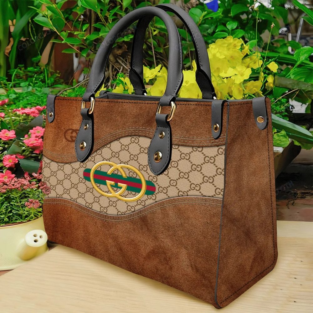 Gucci Bag Gucci Brown Beige Luxury Brand Women Small Handbag Outfit For Beauty