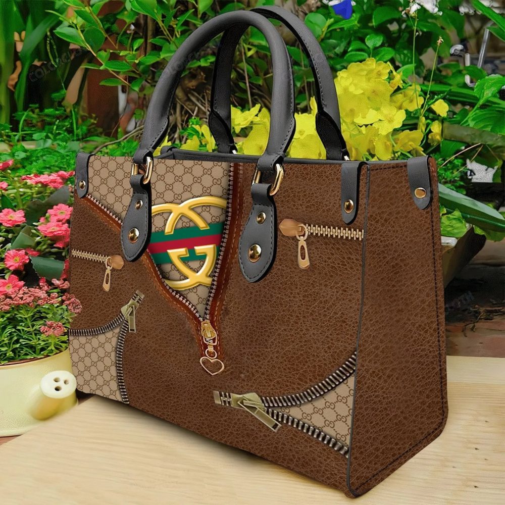 Gucci Bag Gucci Brown Luxury Brand Women Small Handbag For Beauty