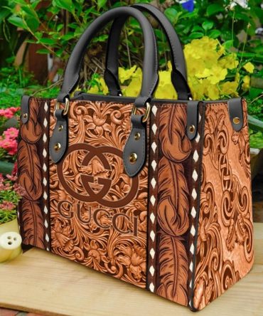 Gucci Bag, Gucci Wood Sculpture Luxury Brand Women Small Handbag