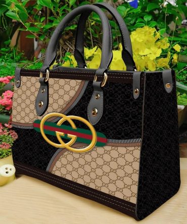 Gucci Bag, Gucci Yellow Logo Beige Black Luxury Brand Women Small Handbag Outfit For Beauty