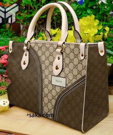 Experience Luxury With The Gucci Brown Pattern Women'S Small Handbag