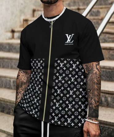Louis Vuitton Lv Printed Men'S 3D T-Shirt-Hp240626030
