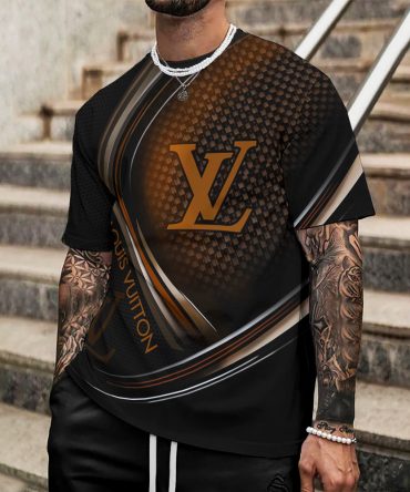Louis Vuitton Lv Printed Men'S 3D T-Shirt-Hp240626035
