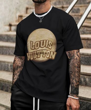 Louis Vuitton Lv Printed Men'S 3D T-Shirt-Hp240626046