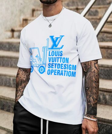 Louis Vuitton Lv Printed Men'S 3D T-Shirt-Hp240626050