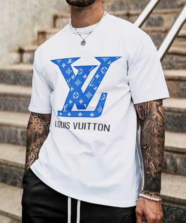 Louis Vuitton Lv Printed Men'S 3D T-Shirt-Hp240626051