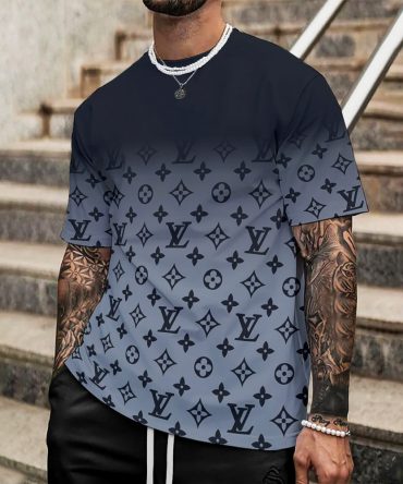 Louis Vuitton Lv Printed Men'S 3D T-Shirt-Hp24062608