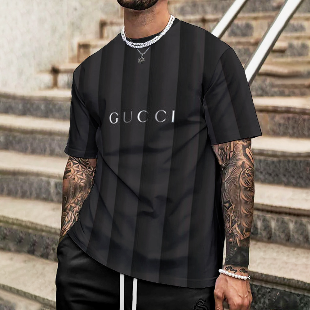 Gucci High Quality Printed Men'S 3D T-Shirt Hoodie-Hp240628014