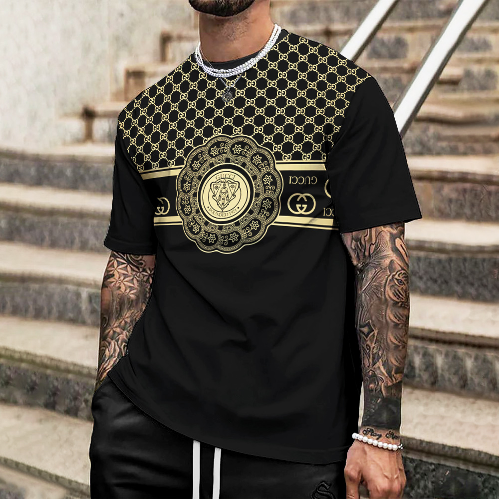 Gucci High Quality Printed Men'S 3D T-Shirt Hoodie-Hp240628020