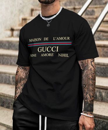 Gucci High Quality Printed Men'S 3D T-Shirt Hoodie-Hp24062803