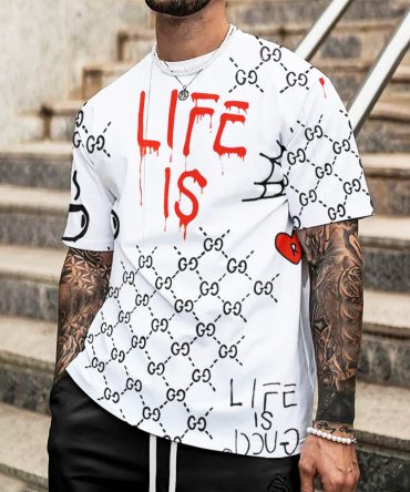 Gucci High Quality Printed Men'S 3D T-Shirt Hoodie-Hp240628030