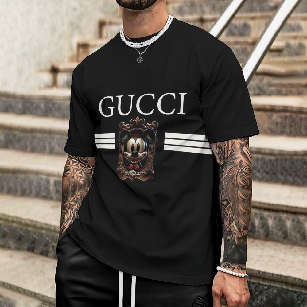 Gucci High Quality Printed Men'S 3D T-Shirt Hoodie-Hp240628037