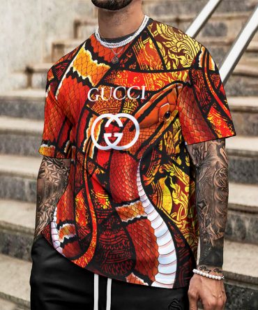 Gucci High Quality Printed Men'S 3D T-Shirt Hoodie-Hp240628040