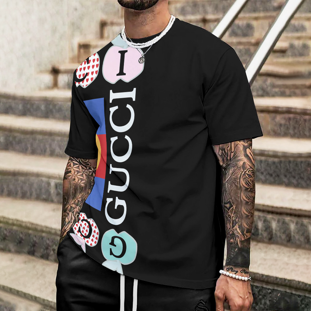 Gucci High Quality Printed Men'S 3D T-Shirt Hoodie-Hp240628042