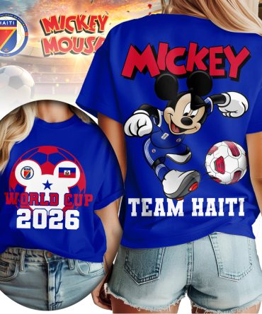 Haiti , Premium Wc26 Mickey Women Shirt