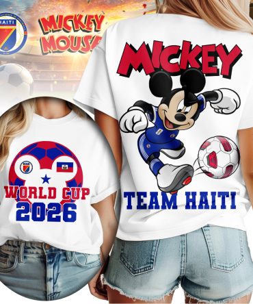 Haiti , Premium Wc26 Mickey Women Shirt