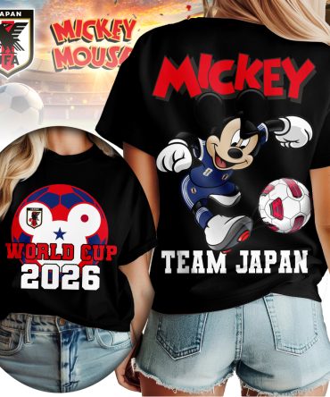 Japan , Premium Wc26 Mickey Women Shirt