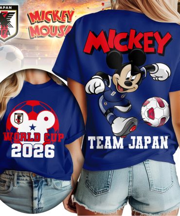 Japan , Premium Wc26 Mickey Women Shirt