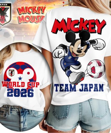 Japan , Premium Wc26 Mickey Women Shirt