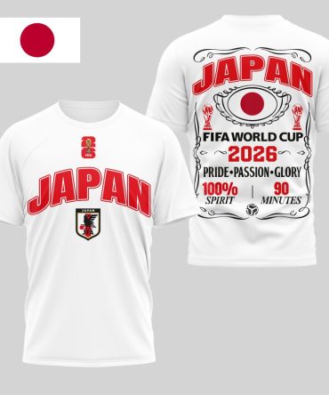 Japan , Premium Wc26 Pride Passion Glory 3D Shirt