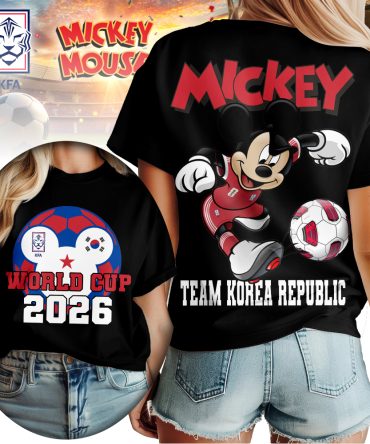 Korea Republic , Premium Wc26 Mickey Women Shirt