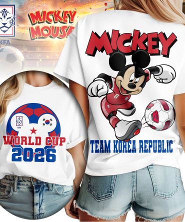 Korea Republic , Premium Wc26 Mickey Women Shirt